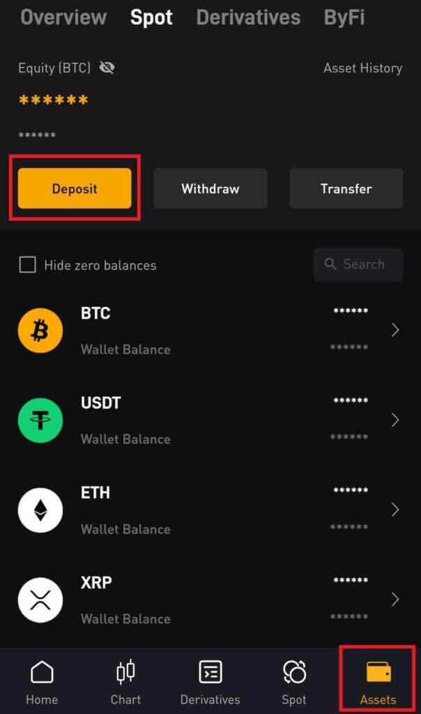 How to Open Account and Deposit at Bybit